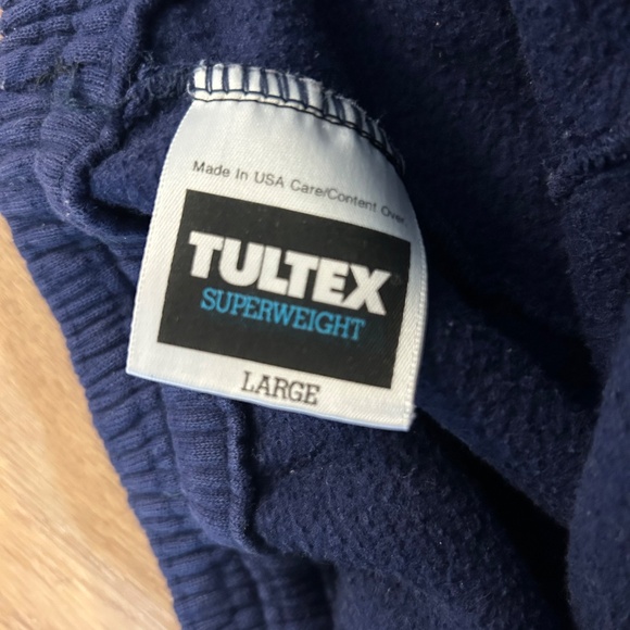 Vintage Tultex Blue Sweatpants - Picture 2 of 3